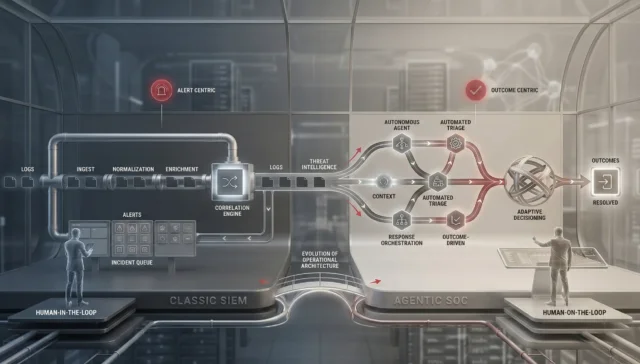 Classic SIEM vs Agentic SOC Zentara