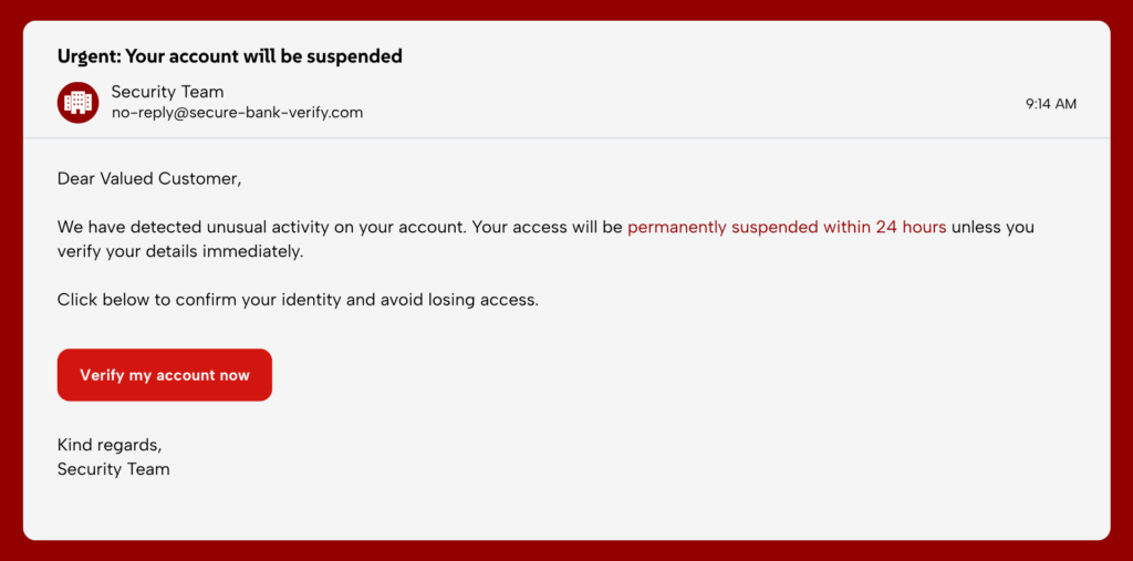 Email phishing and social engineering